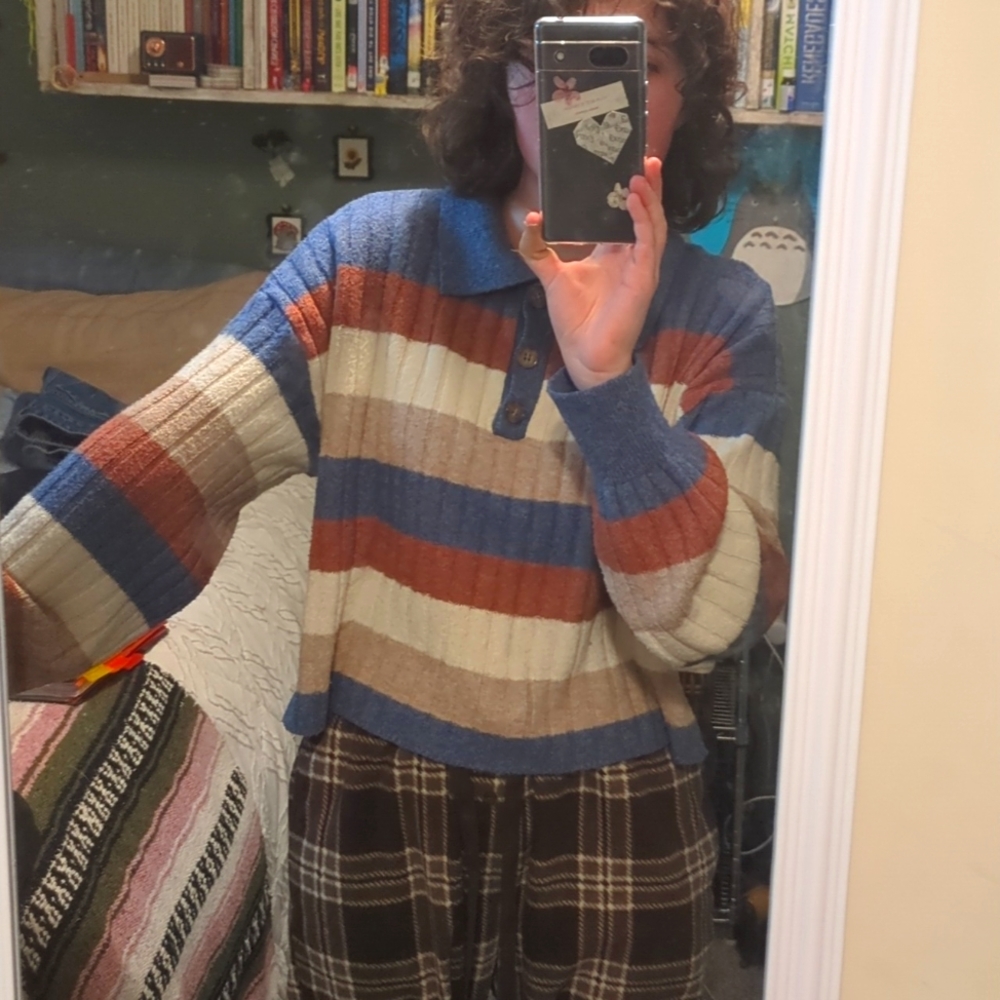 Cute striped retro sweater